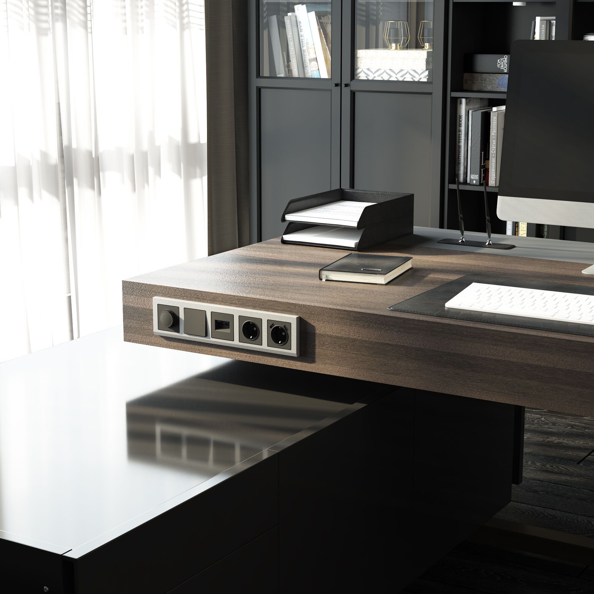 Накладка для двойной розетки Еthernet RJ-45 Werkel a063114_WR