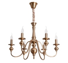 Подвесная люстра ArteLamp PASSONI A6097LM-6PB