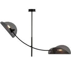 Потолочная люстра на штанге Imex MD.8378-2-P-BK_IM