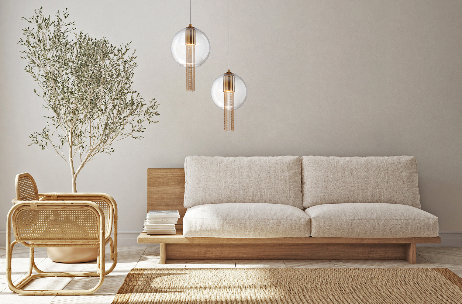 Подвесной светильник Maytoni Flusso P095PL-01BZ1_MY