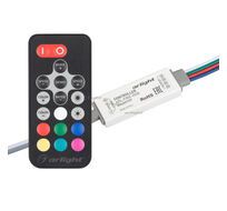 Контроллер ARL-FINE-RGB Black (5-24V, 3x2A, RF ПДУ 18кн) 027197_ARL