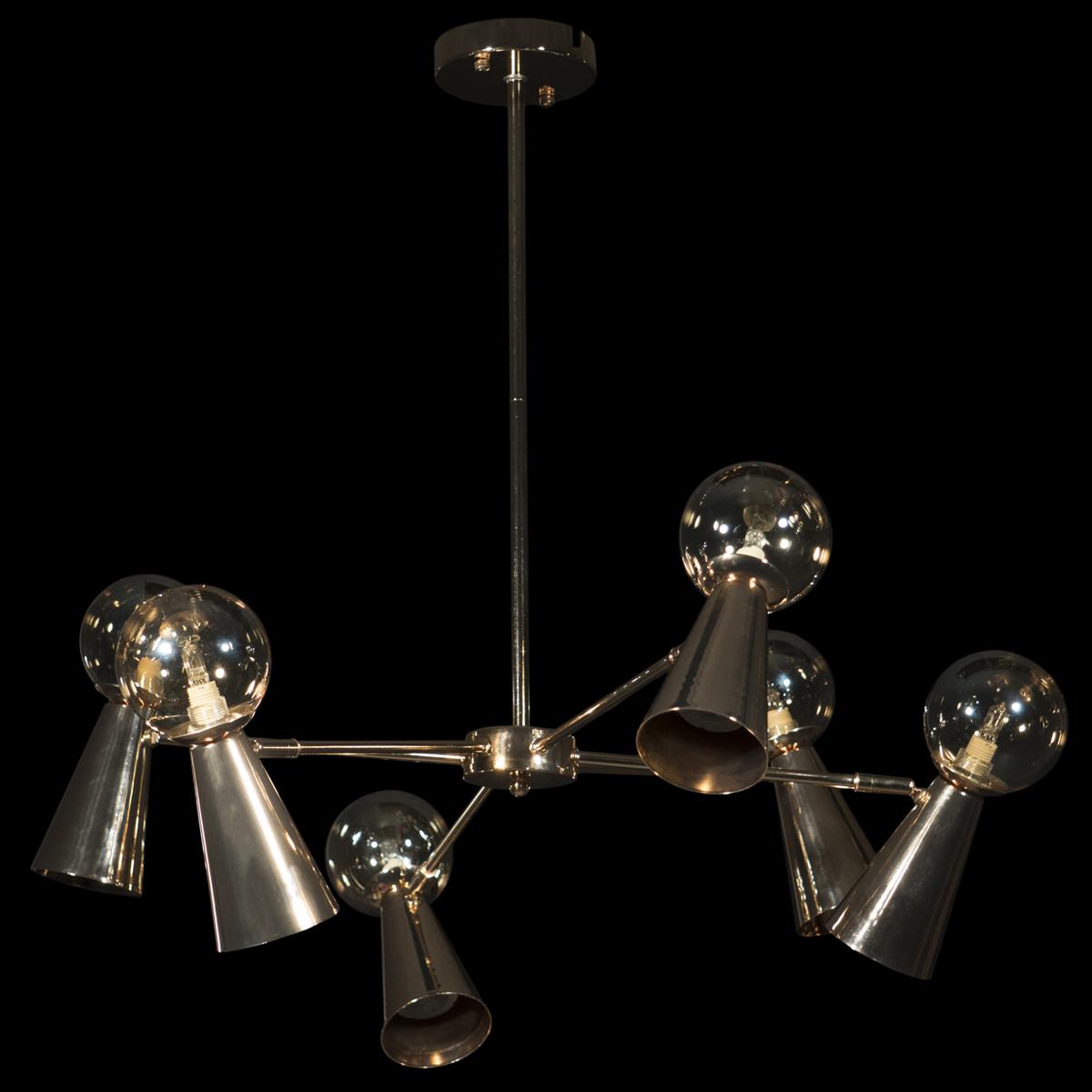 Подвесная люстра Loft IT Halley 10046/6 Gold_LF