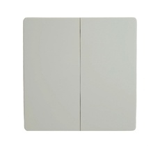 Выключатель беспроводной SMART 7мВт IP65 двухклавишный белый Feron 51021_FR