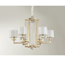 Подвесная люстра NewPort 4406+1/C gold_NP