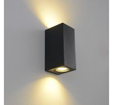 Уличный настенный светильник Crystallux CLT CLT 528W2 BL_CR