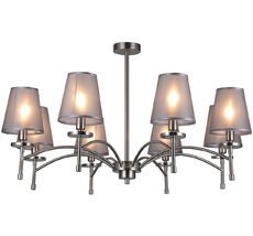 Потолочная люстра на штанге 694/8PL E14*40W Nickel Escada 694/8PL Nickel_ESC