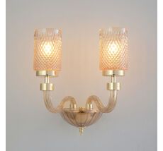 Бра Crystal Lux SILVESTRO SILVESTRO AP2 AMBER_CR