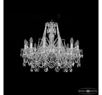 Хрустальная люстра Bohemia Ivele Crystal 1411/12/240 Ni_BI