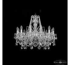 Хрустальная люстра Bohemia Ivele Crystal 1411/12/240 Ni_BI