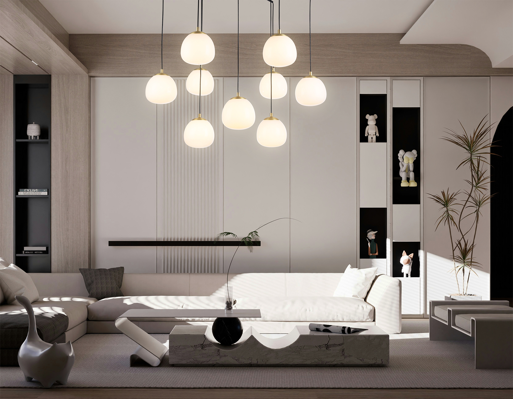 Подвесная люстра Ambrella Light Cloud LH51001_AMB