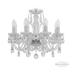Хрустальная люстра Bohemia Ivele Crystal 105/8/141 Ni_BI