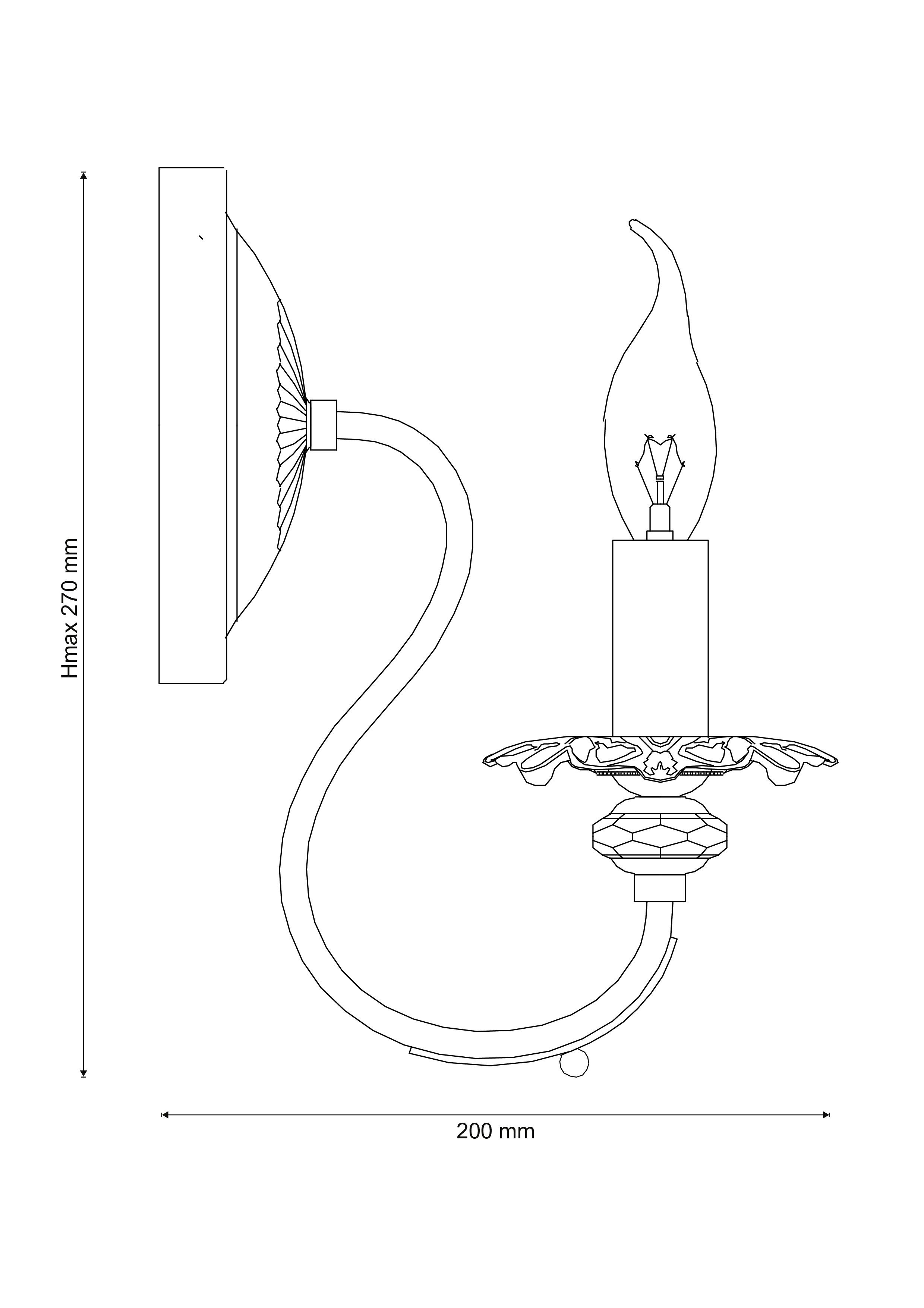 Бра Lucia Tucci SALERNO SALERNO W138.1