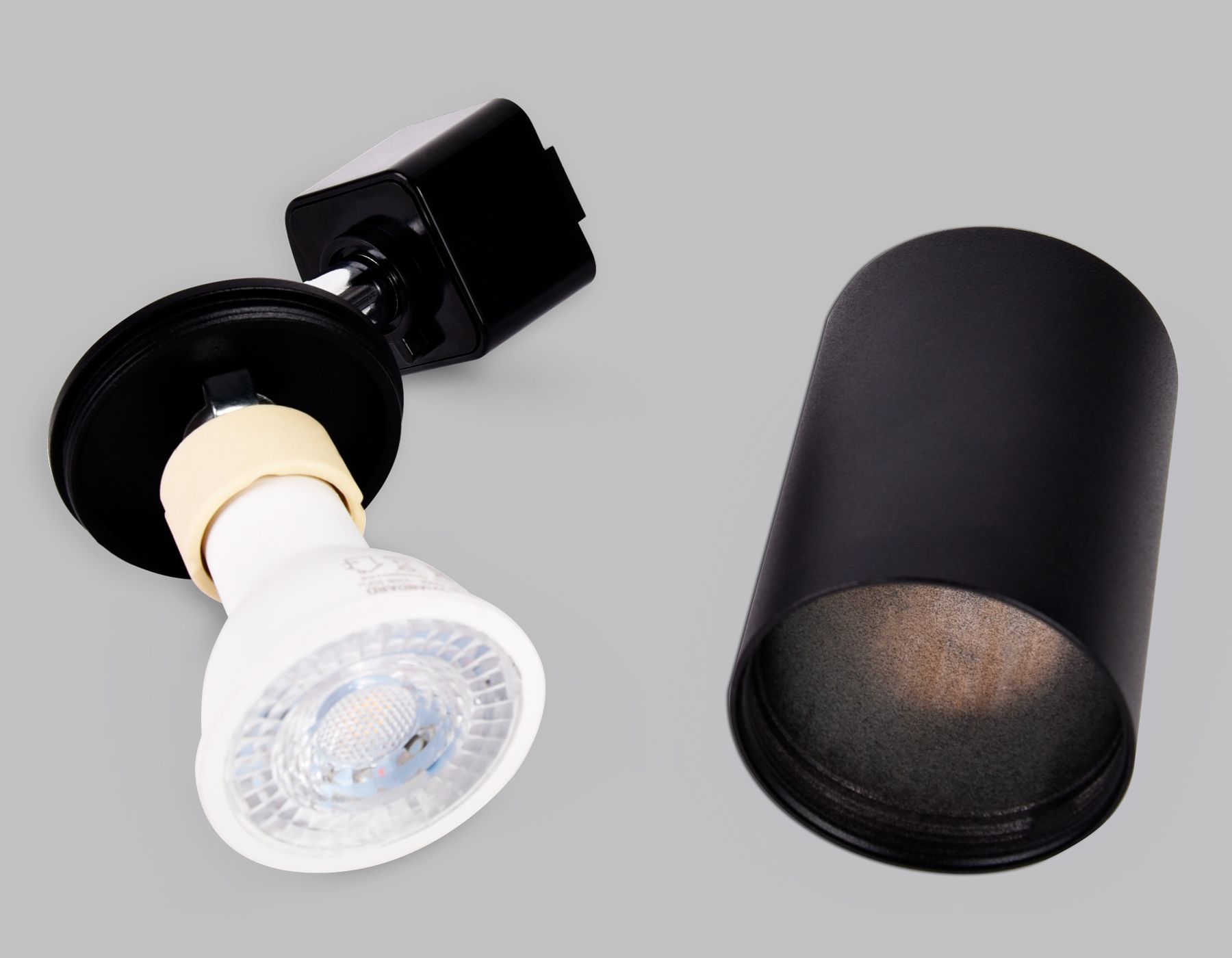 Трековый однофазный светильник Ambrella light со сменной лампой GL GL5123_AMB