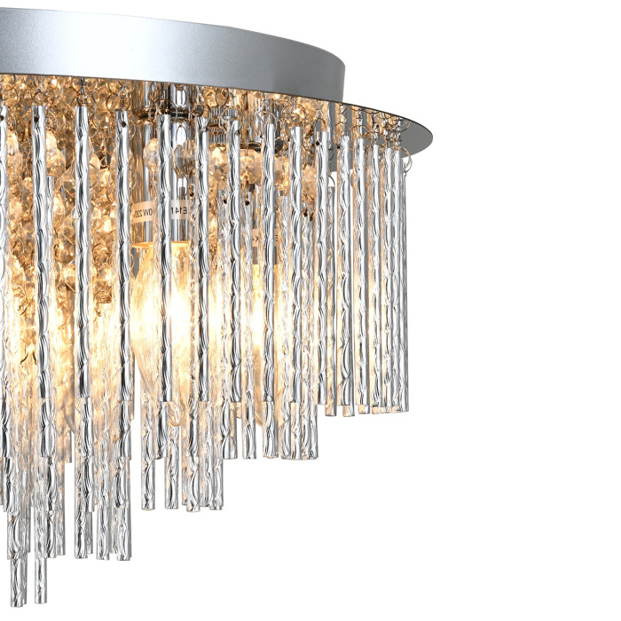 Потолочная люстра круглая Escada 2126/7S Chrome_ESC