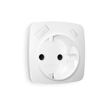 Лицевая панель для электрической розетки с/з со шторками 2USB A+C QUANT Ambrella Volt OMEGA OP1300_AMB