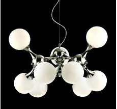 Подвесная люстра Ideallux NODI SP9 BIANCO_IL