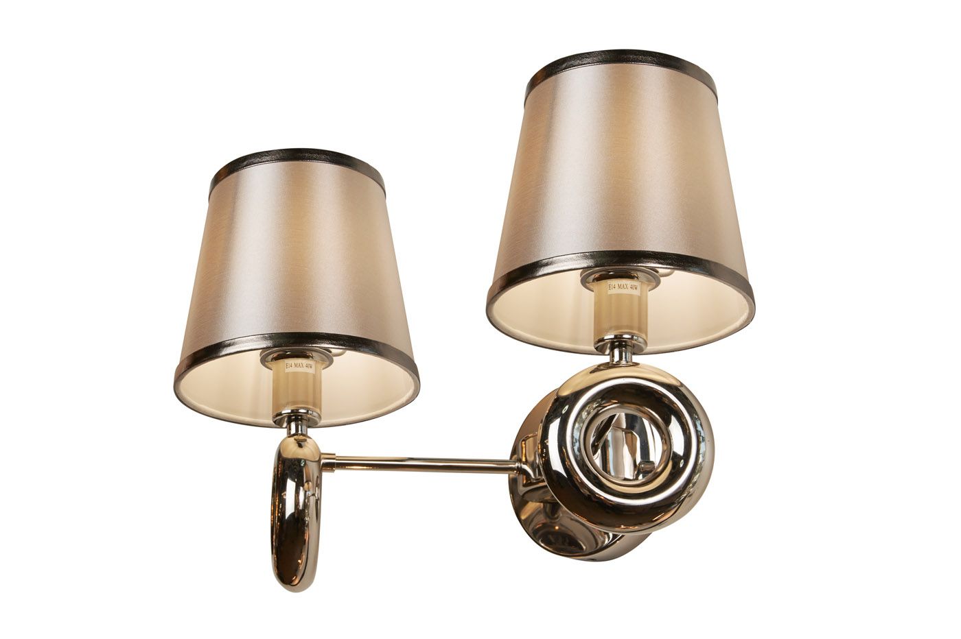 Бра ILamp Brooklyn W2401-2 Nickel_IP