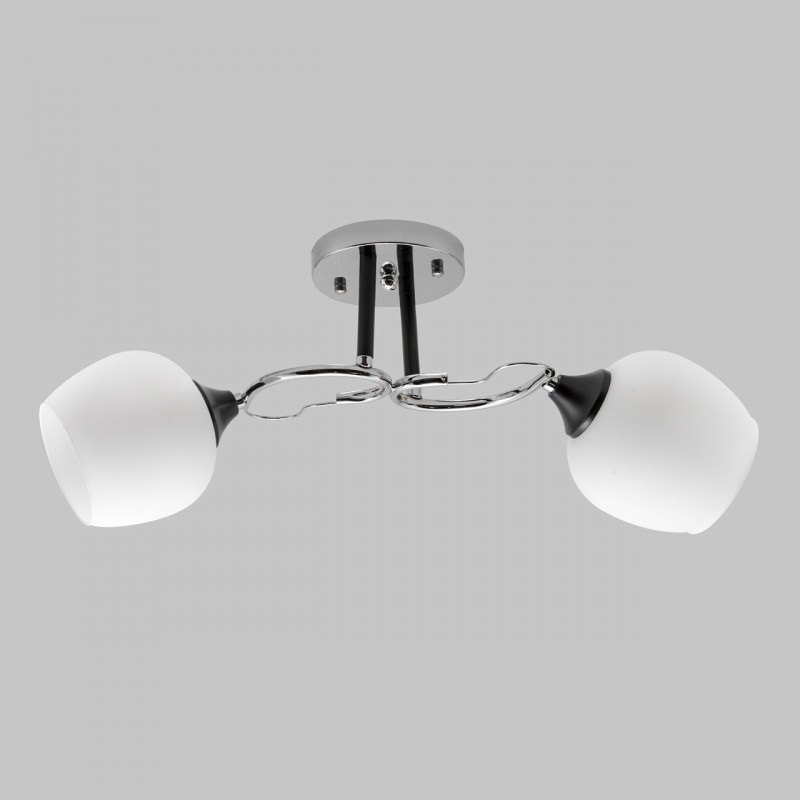 Потолочная люстра на штанге Imex MD.3618-2-S-CH+BK_IM