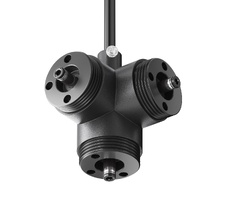 T-образный вертикальный коннектор для системы Shelf с вводом питания Maytoni CA016TC-P-B_MY