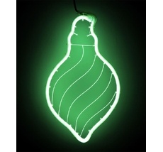 Светодиодная Фигура Шар 24 x 42 см Зеленая, Гибкий Неон и Акрилайт, IP54 HFS1-2G