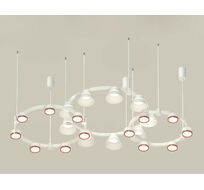 Подвесная люстра Ambrella light Techno Ring с акрилом Traditional DIY XR92082020_AMB
