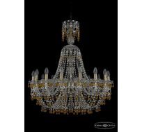 Хрустальная люстра Bohemia Ivele 1410/16/300/XL-95 Pa V1003_BI