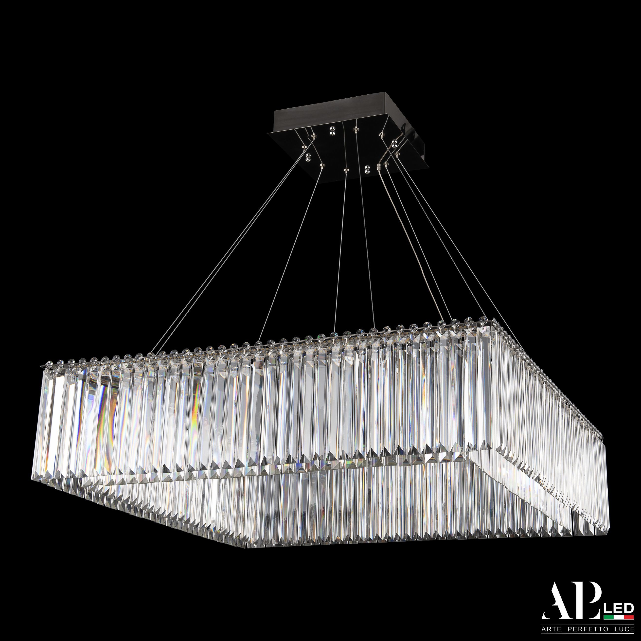 Хрустальная люстра APL LED Sicilia SH10.86.A.Ni.4000_BI