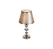 Настольная лампа ILamp Brooklyn T2401-1 Nickel_IP