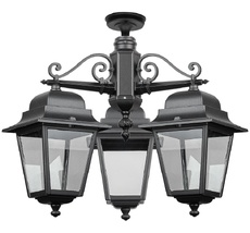 Потолочный светильник уличный IP44 Oasis Light 79970LA/3 Bl_OL