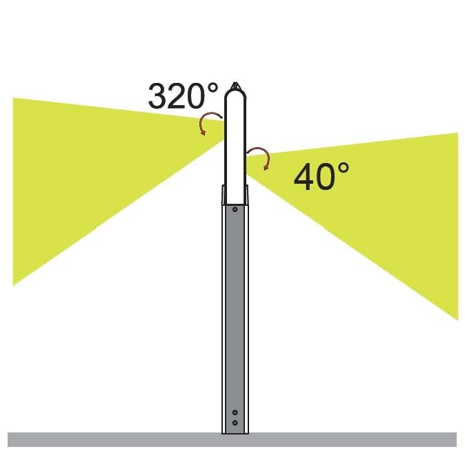 Наземный светодиодный светильник IP65 Oasis Light W6146S-2-616 S_OL