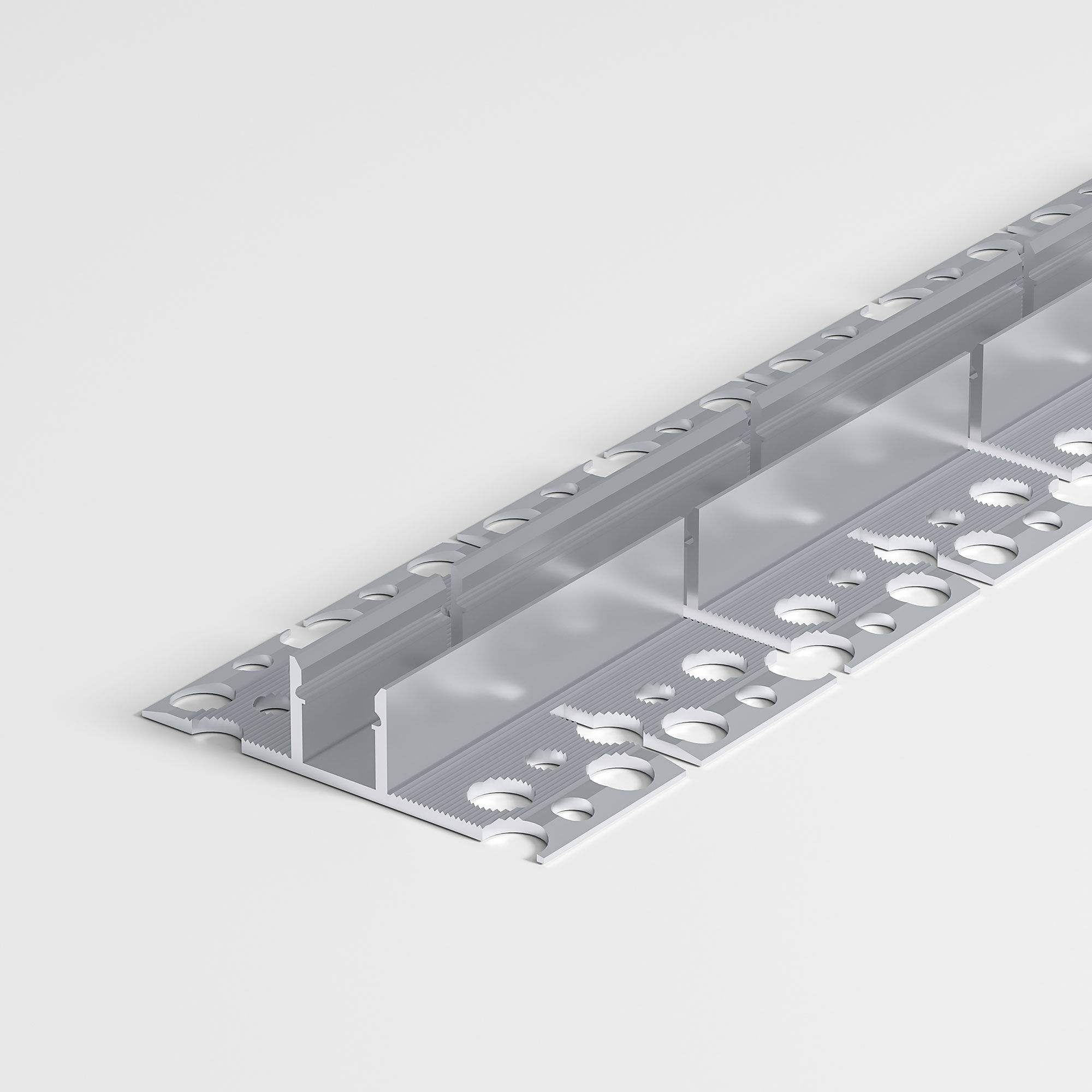 LL-2-ALP024 Встраиваемый гибкий алюминиевый профиль под ГКЛ 9,5мм (под ленту до 9,5mm) Elektrostandard a067732_ES