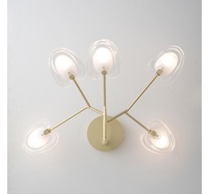 Бра Crystal Lux SOLE SOLE AP5 GOLD_CR