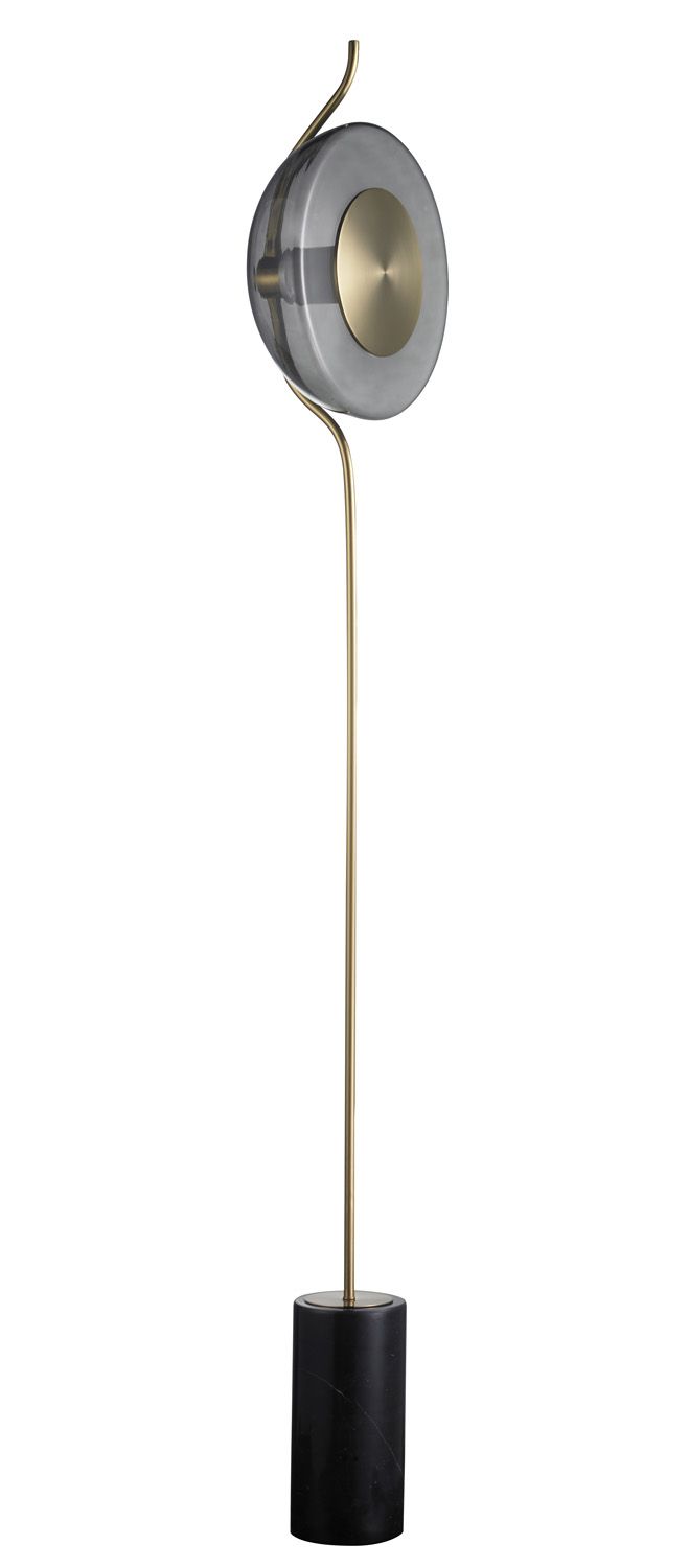 Торшер ILamp STEREO 9285F GL SM
