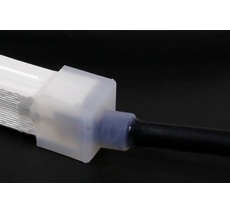 Силиконовая заглушка с выводом под провод белая SWG PRO 00-00036570_SW