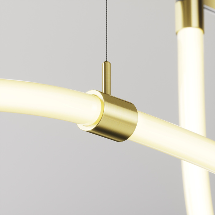 Потолочный коннектор с тросовым подвесом в шинопровод Maytoni Tau TRA154CSW-1BS_MY