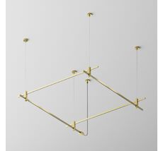 Основание на тросовых подвесах Hang для трековых светильников Maytoni FLARITY TFC-Flar-H08-BS_MY