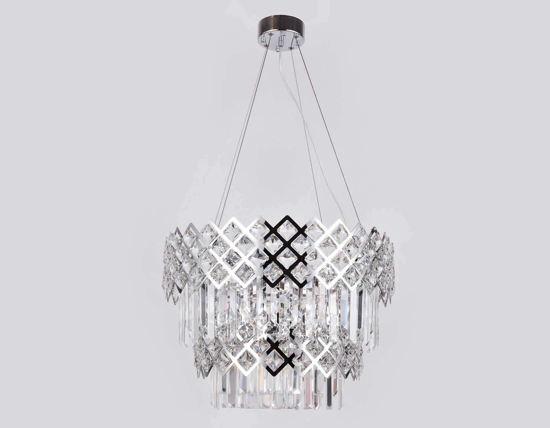 Подвесная люстра Ambrella light с хрусталем TR TR5273_AMB