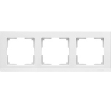 Рамка на 3 поста Stark WL04-Frame-03-white a050927_WR