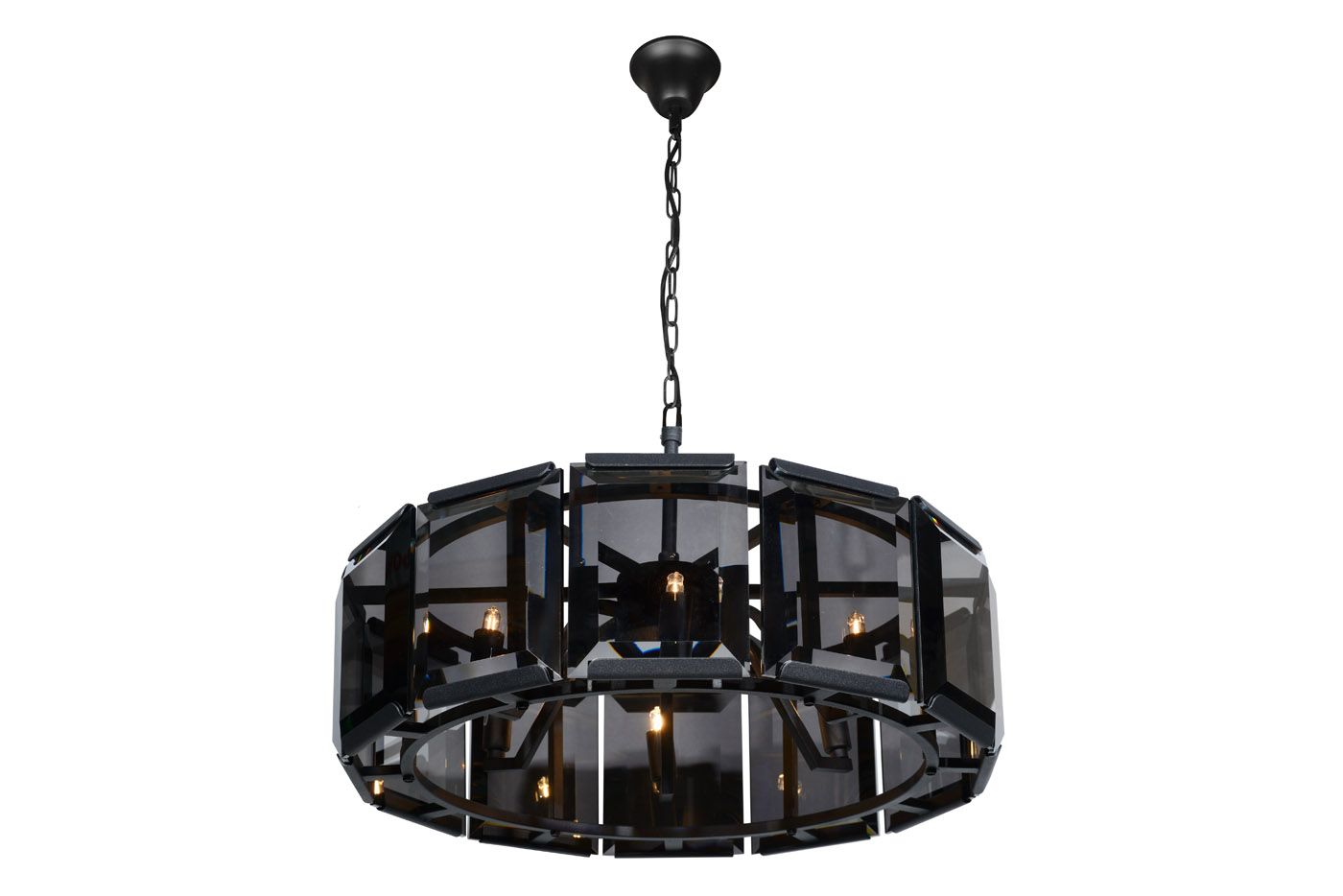 Подвесной светильник ILamp Panorama 10490-6P BK_IP