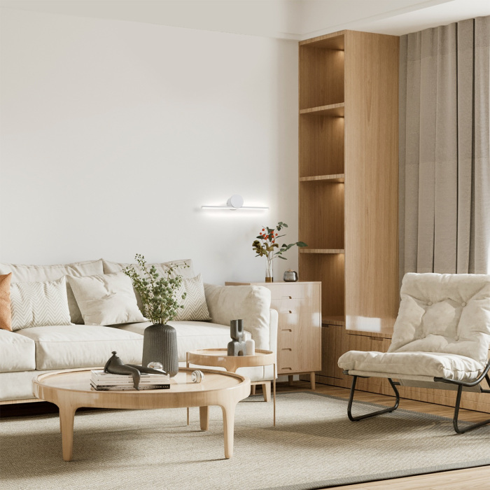 Настенный светодиодный светильник Escada 10281/1LED White_ESC