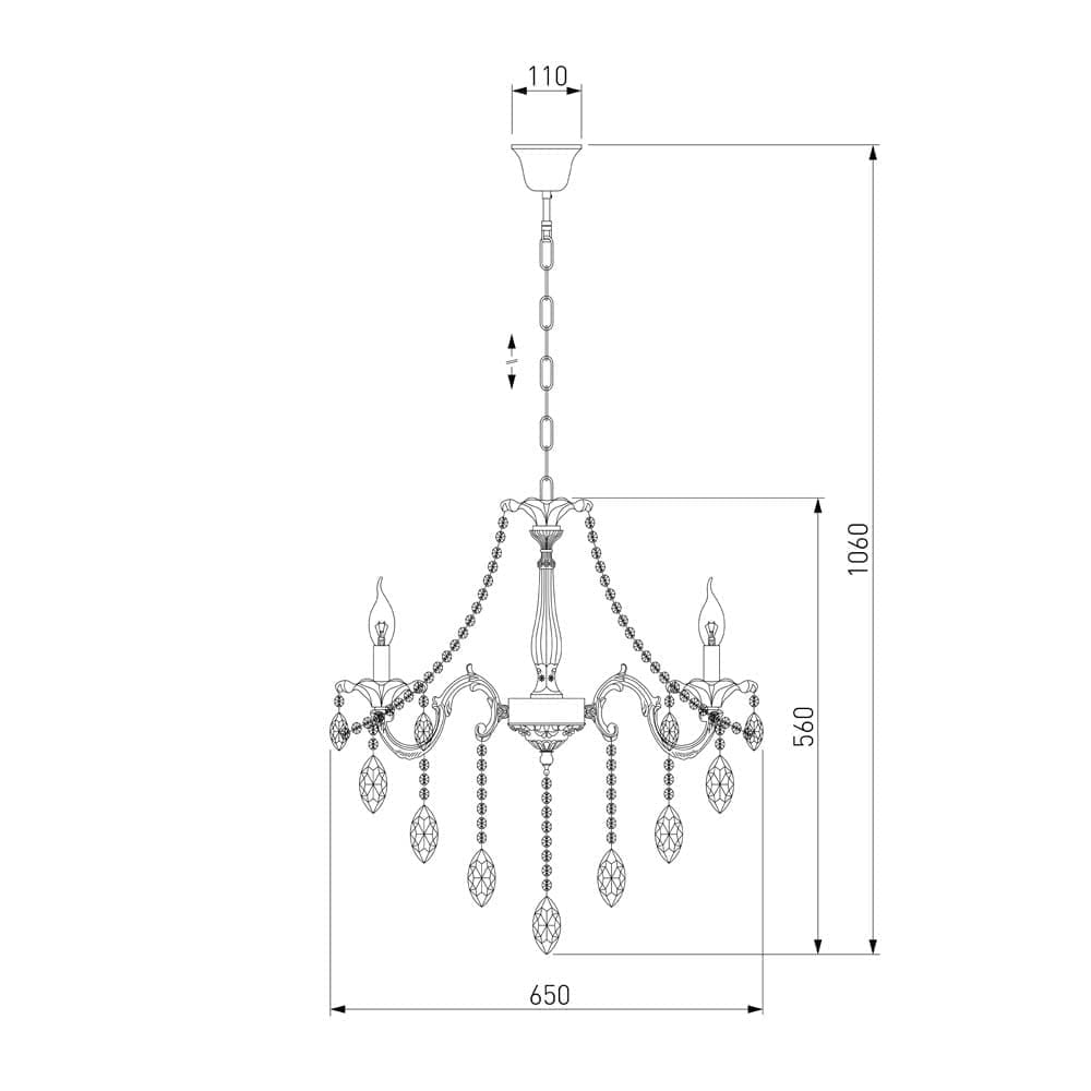 Подвесная люстра Eurosvet Brezza a045451_EU