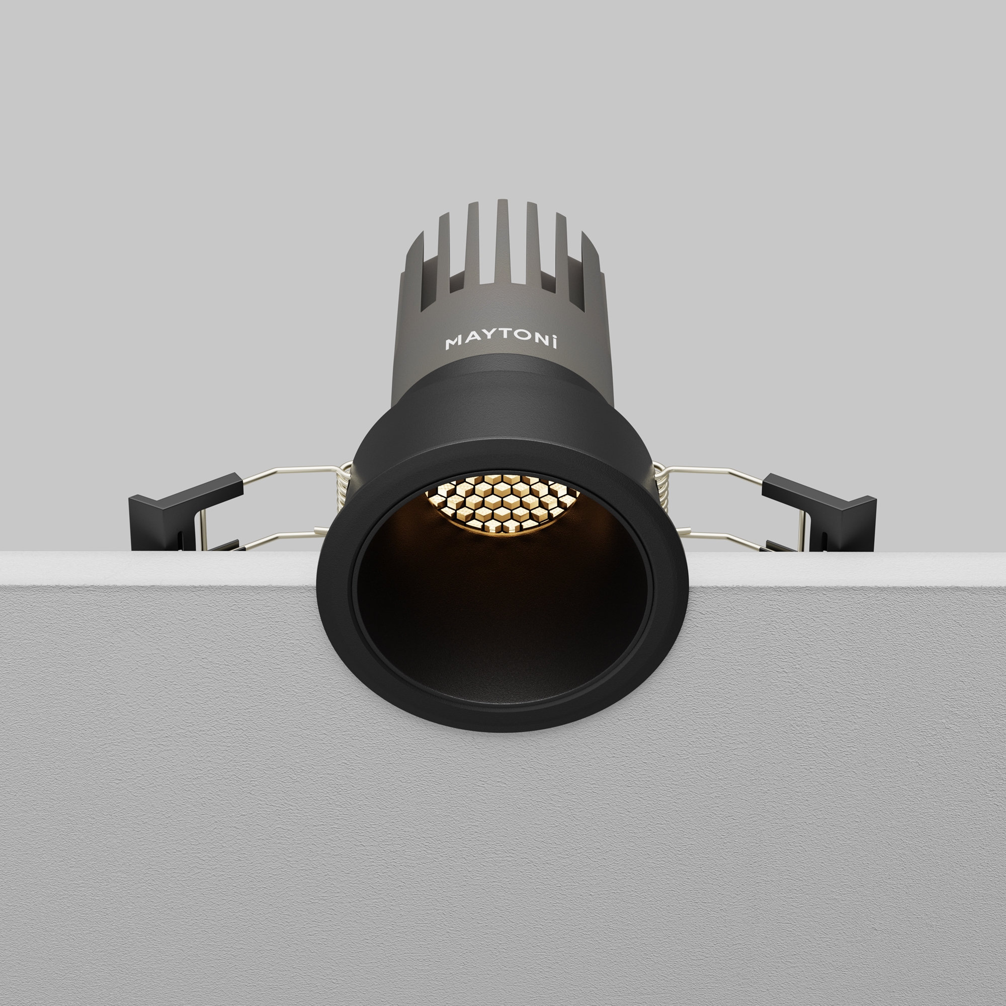 Встраиваемый светильник Maytoni Dip DL116-10W-3K-B_MY