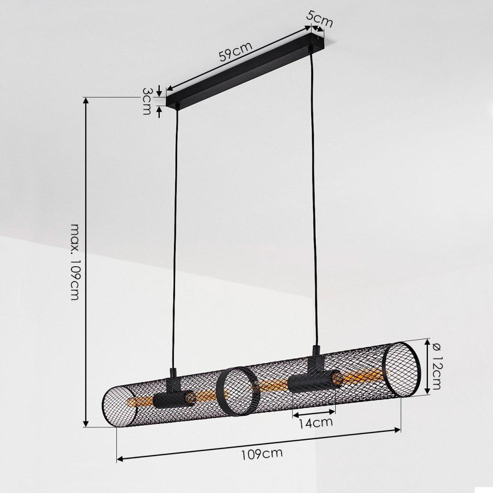 Подвесная люстра Eglo REDCLIFFE 43534