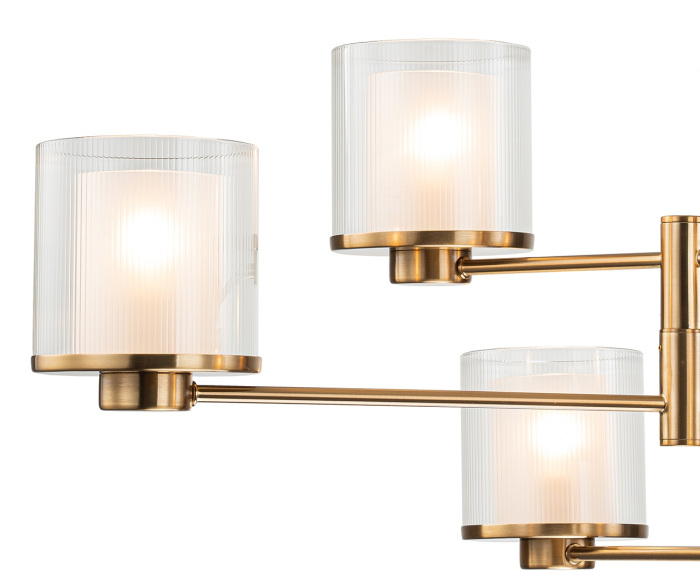 Потолочная люстра на штанге (13023/6R Brass) Indigo V000352