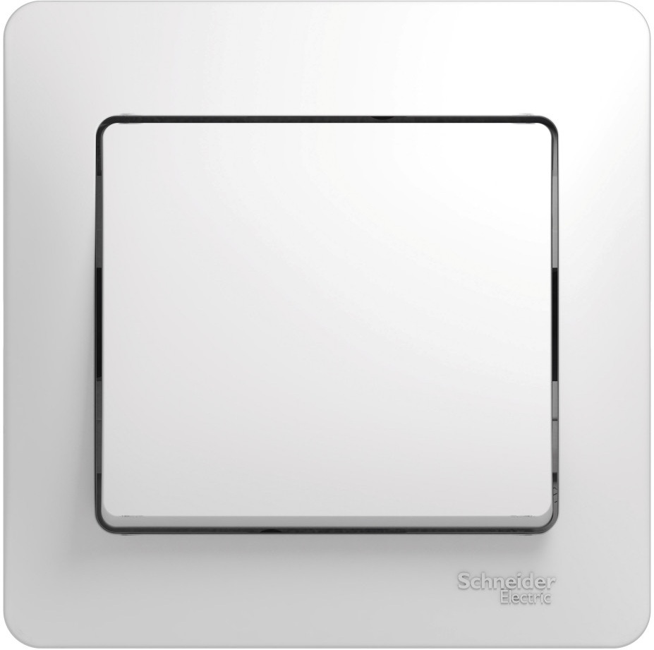 Выключатель встраиваемый одноклавишный (белый) Systeme Electric GSL000112