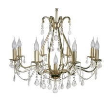 Подвесная люстра Arti Lampadari Ercolano Gold Ercolano E 1.1.8.602 G