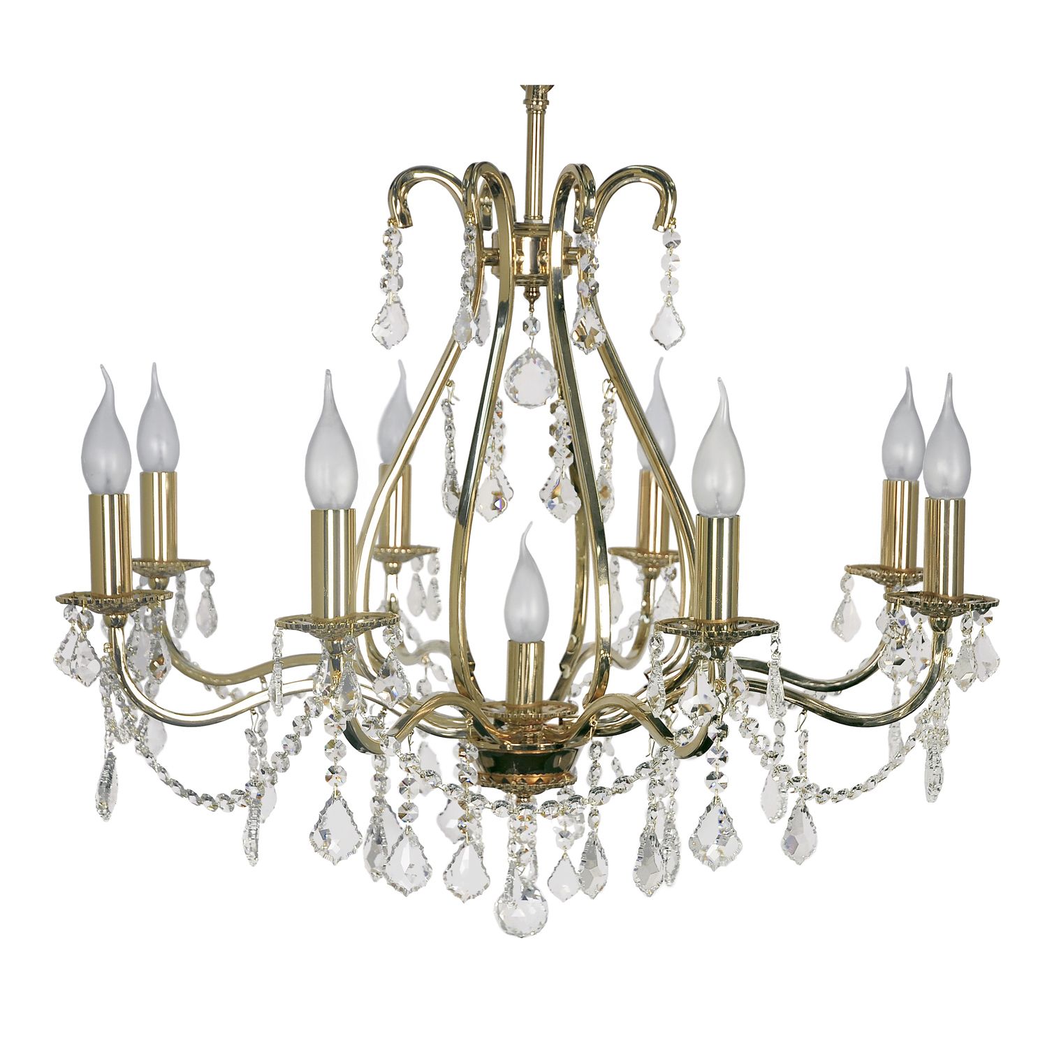 Подвесная люстра Arti Lampadari Ercolano Gold Ercolano E 1.1.8.602 G