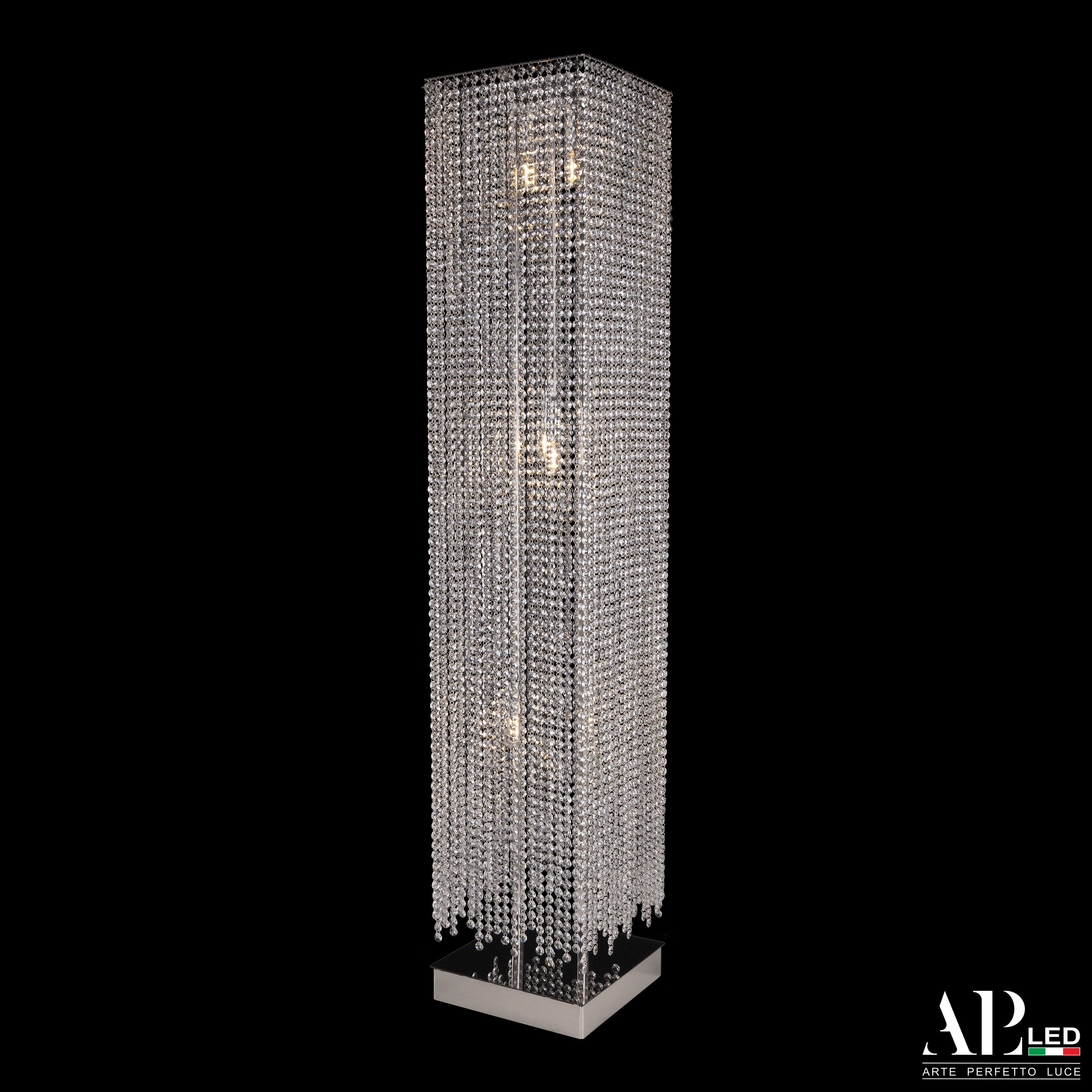 Торшер APL LED Rimini S500.T1.30-150.F.Ni.E14_BI