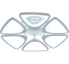 Люстра (+ночной режим) с пультом потолочная светодиодная 10218/6 LED*100W Escada 10218/6LED_ESC