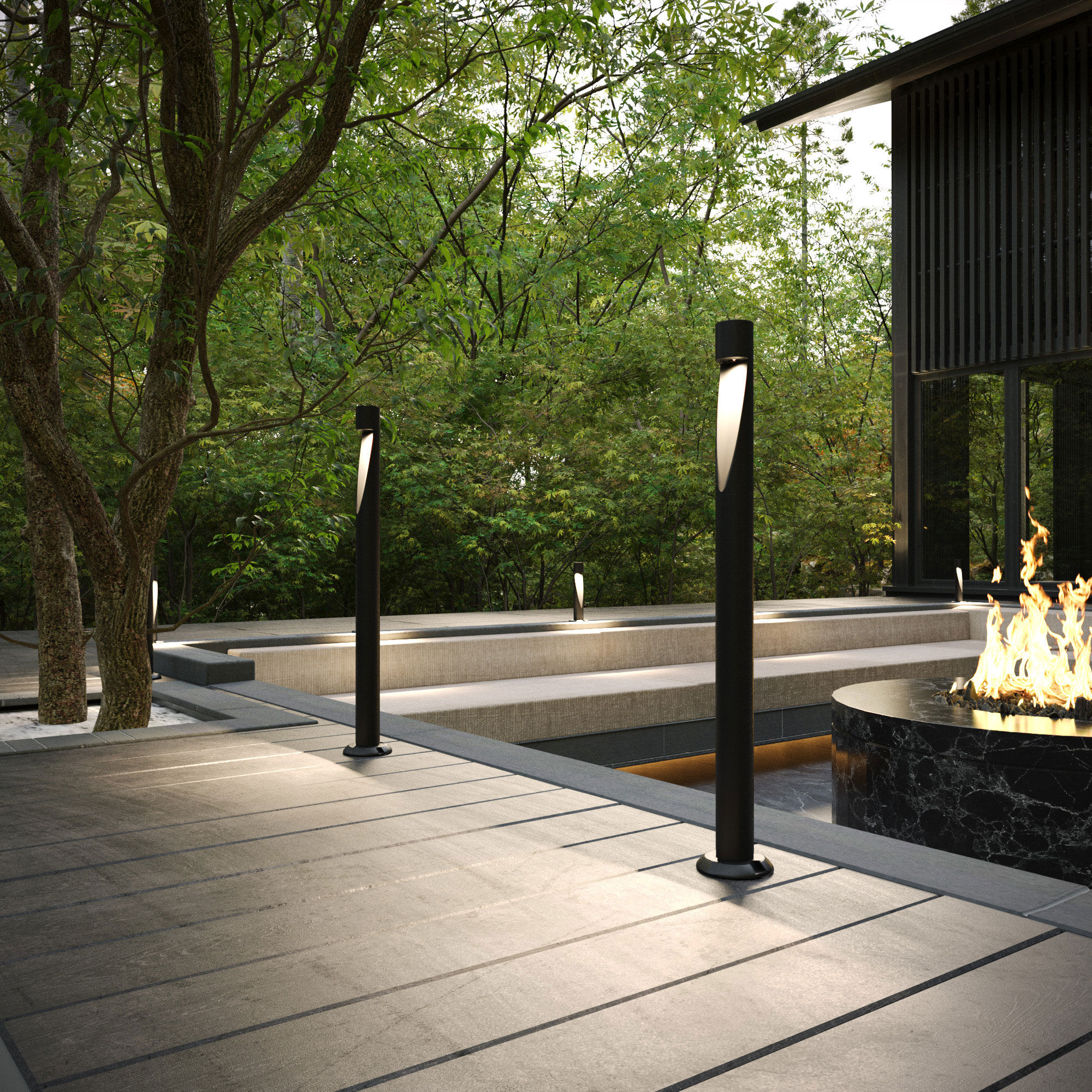 Светильник садово-парковый Elektrostandard Recess a067382_ES